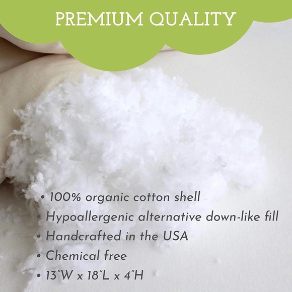 Little Sleepy Head Toddler Pillow and Pillow Protector Set - Picture 3 of 8